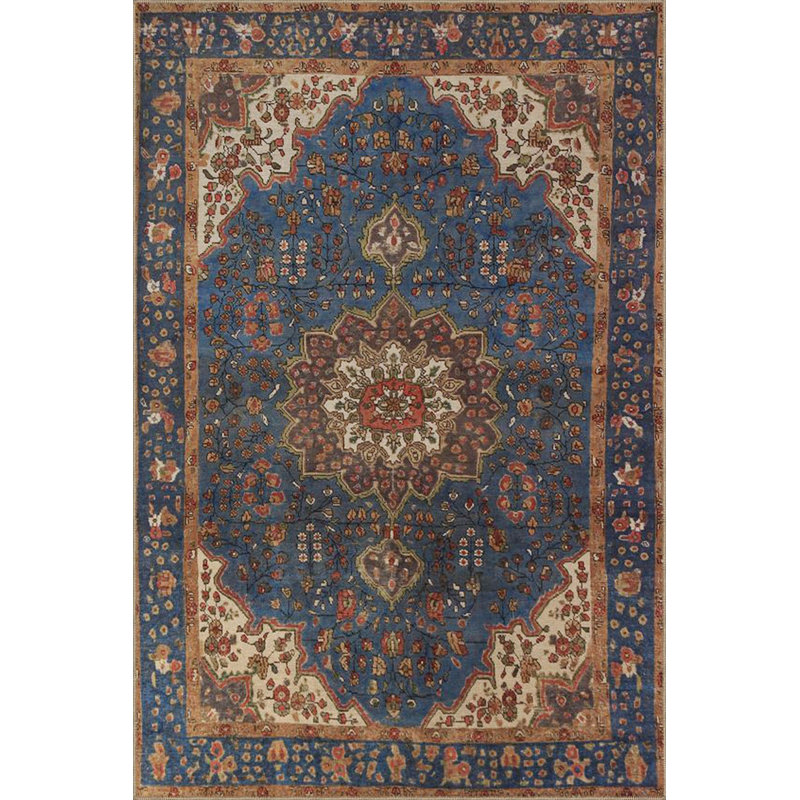 Tapis lavable Floral, Rectangle 3 pi 3 po x 4 pi 11 po