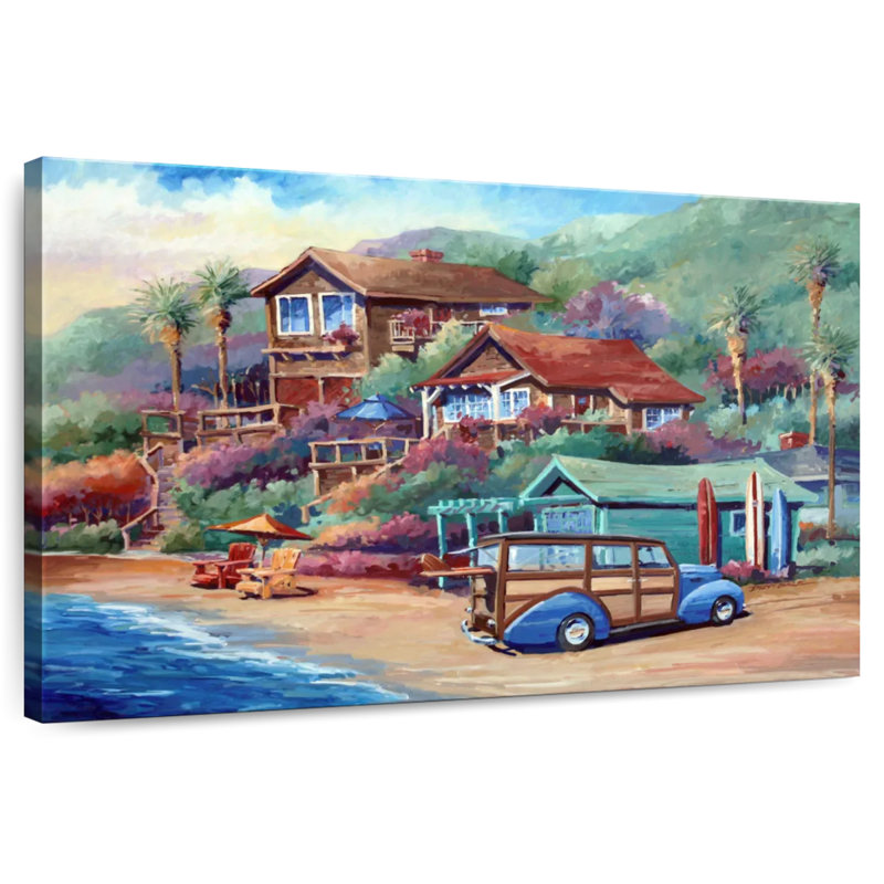 Gillard Surfin 'Crystal Cove, H 32 po x l 48 po