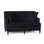 Causeuse accoudoir encastré 60" Carmel