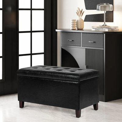 Banc de rangement pour repose-pieds Mogadore Home