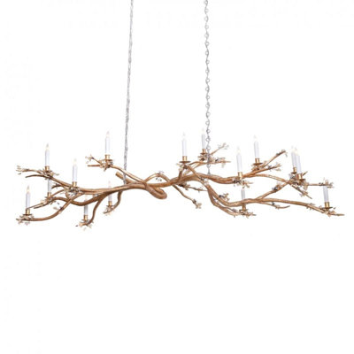 Kaulana 12 - Light Sputnik Modern Linear Chandelier
