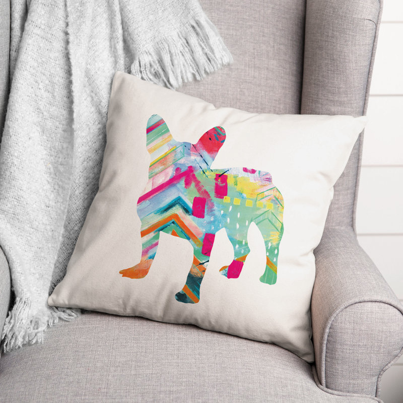 Reversible Throw Pillow, 18" x 18"