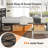 Classical Metal Frame Platform Bed