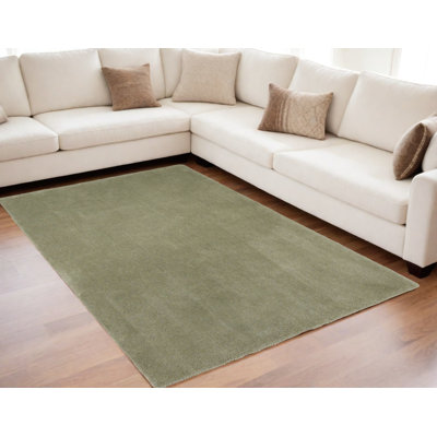 Sage Green Indoor Shag Rug