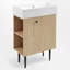 Ensemble de meuble-lavabo simple 21,6 po-112324539-112324541