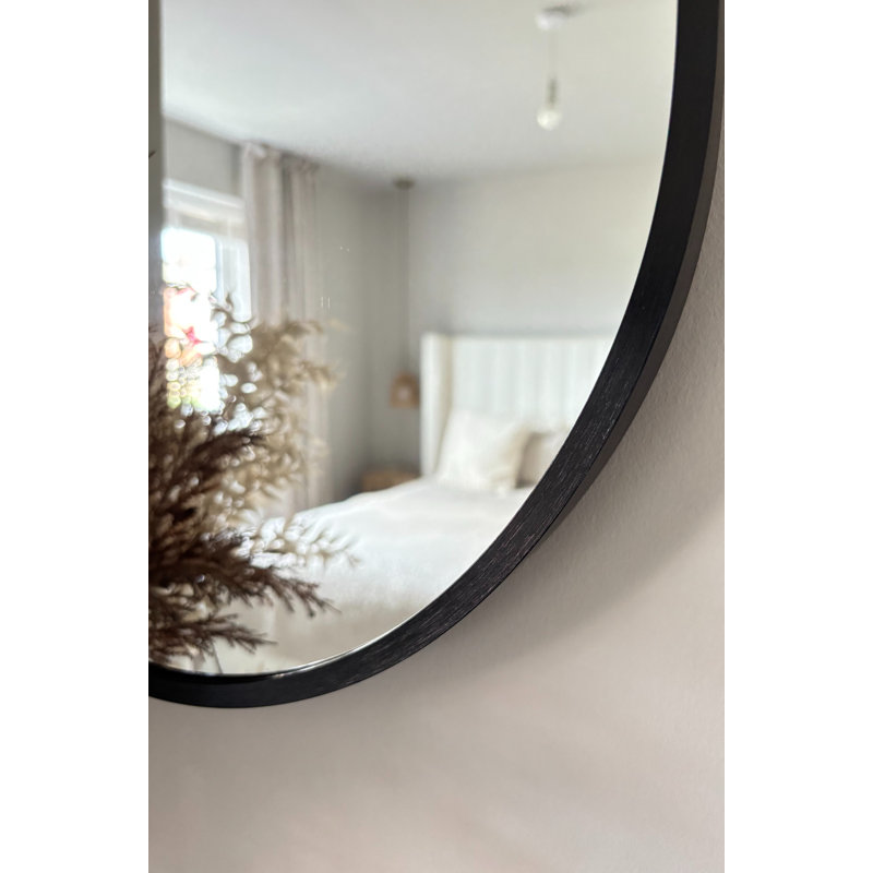 Demple Metal Round Mirror