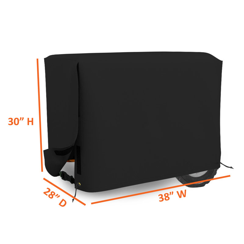 Outdoor Generator Cover Cover, 76.2cm H x 96.5cm W x 71.1cm D