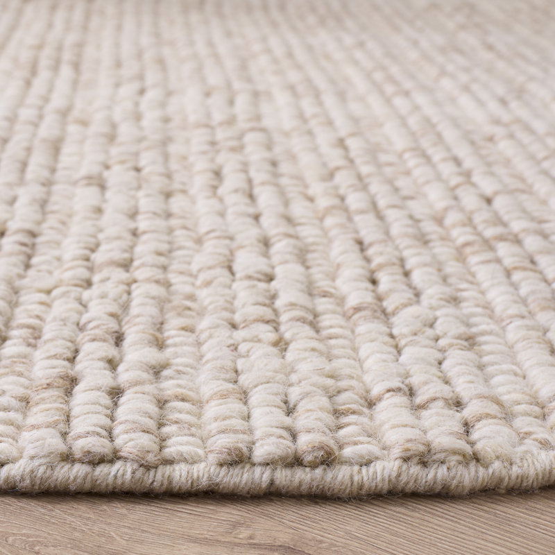 Natural Fiber Couture 112 Hand Woven Performance Solid Color Rug, Round 6'