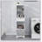 One-Compartment One-Drawer Tilt-Out Laundry Sorter Cabinet