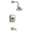 Margaux Rite-Temp Pressure-Balancing Bath and Shower Faucet Trim with Push-Button Diverter and Lever Handle, Valve Not Included