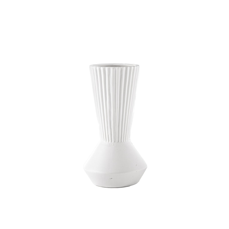 Sunnat Ceramic Table Vase, 8.75" H x 4.75" W x 4.75" D