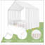 Lit Montessori au sol avec baldaquin, cadre de lit enfant en forme de maison avec hautes barrières, lit enfant en bois avec toit, taille standard-1549407756-1549407757