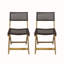 Ensemble de 2 chaises de patio