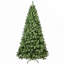 Arbre de Noël 7 pi en PVC pré-éclairé avec 400 lumières UL, 1072 pointes, fil à mémoire dépliable, assemblage facile et support en métal stable-1809910727