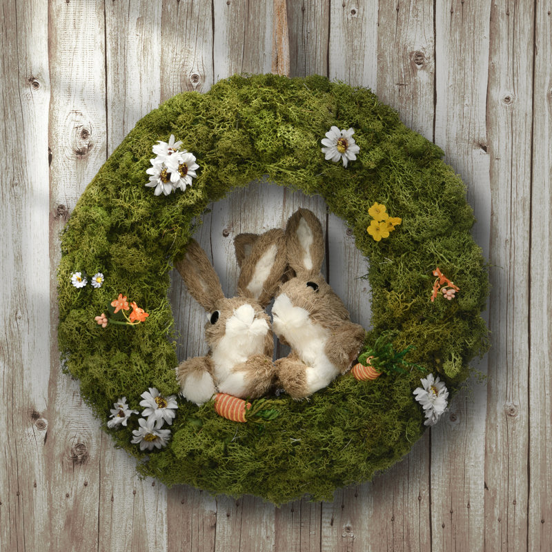 Couronne de Noël 15 po avec lapins The Holiday Aisle®
