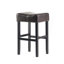 30-inch Leather Backless Bar Stool,Set of 2