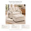 Upholstered 42.52 " Chenille Sofa-2102359707