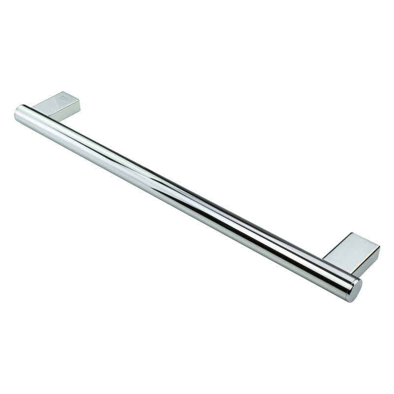 Barre d'appui en acier inoxydable Maddox, l 23,62 po, Chrome poli
