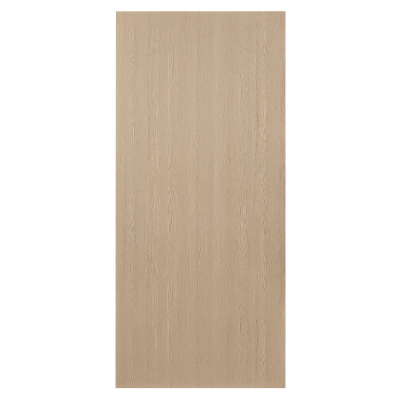 Dalle de porte intérieure en chêne à texture creuse, 42" x 96"