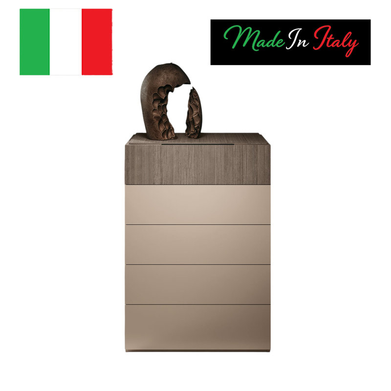 5-drawer Contemporary Storage Cabinet