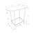 Carland Home Bar, Bar Table, Bar Height, Pub, 36" Rectangular, Small, Kitchen, Metal, Brown Marble Look-1975156393