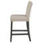 Chaise de comptoir rembourrée Aliziah-95668004