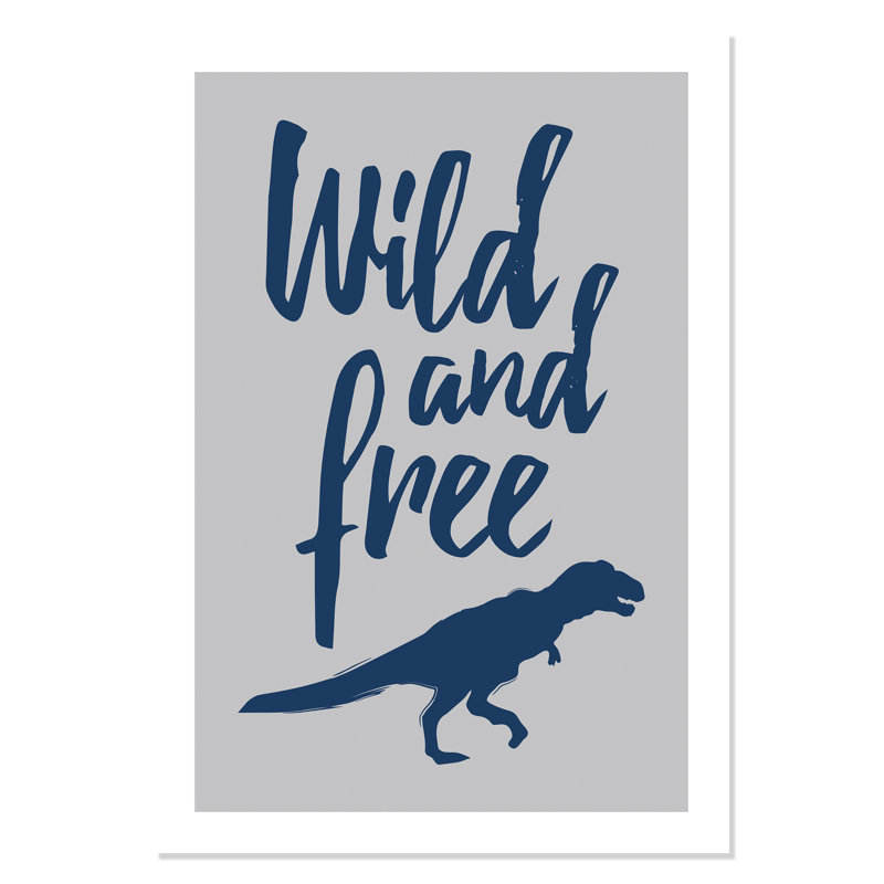 Impression sur papier Rolled Wild Dinosaur, H 40 po x l 28 po x P 1 po