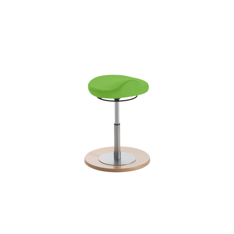 Children's Hocker, Apple Green