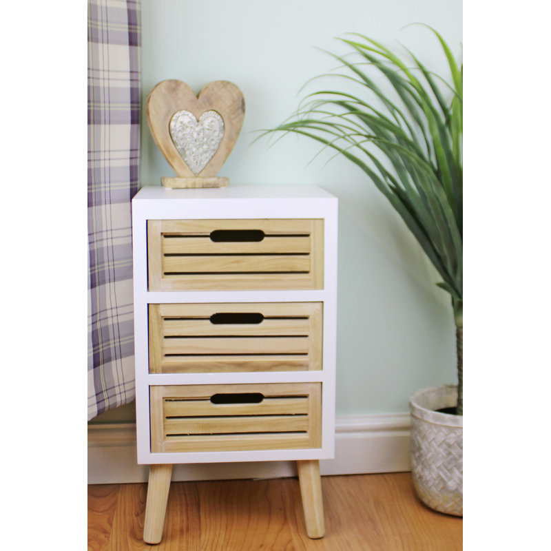 Ransdell 33cm W 3 - Drawer Chest of Drawers