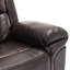 Fauteuil inclinable manuel de cinéma maison avec bande lumineuse à DEL pour le salon-605132452