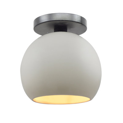 Radiance Ceramic Semi Flush Mount