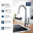 Zedra Pull Down Single Handle Kitchen Faucet With Accessories-44218809