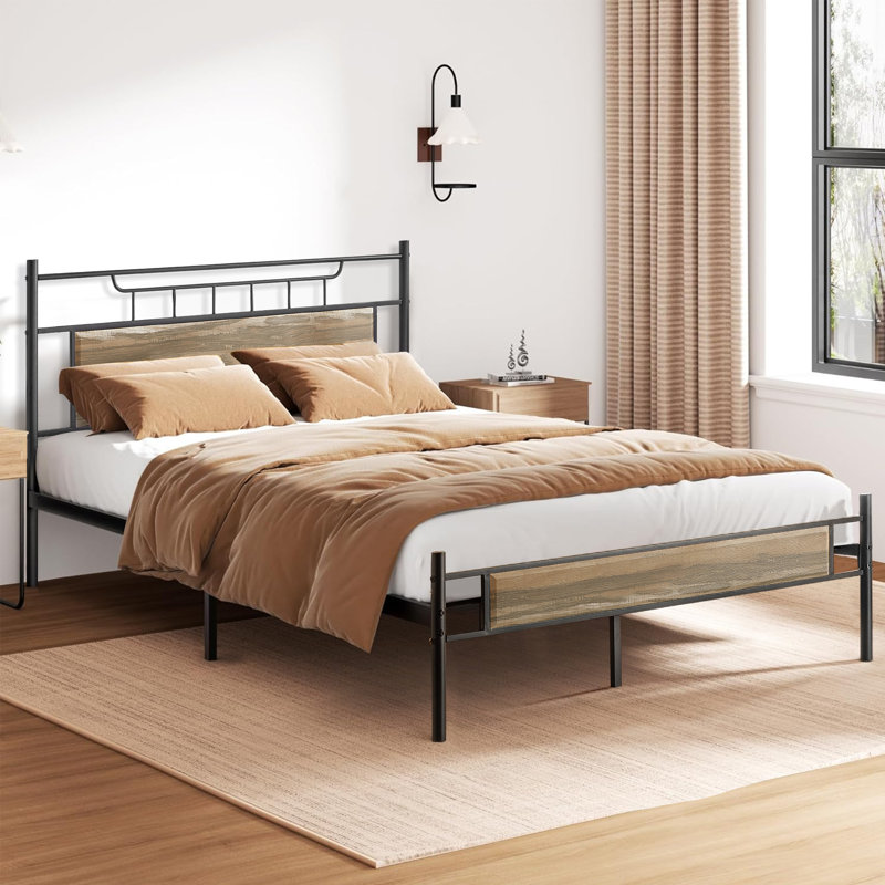 Twin Bed Frame, Double (4'6), Slate