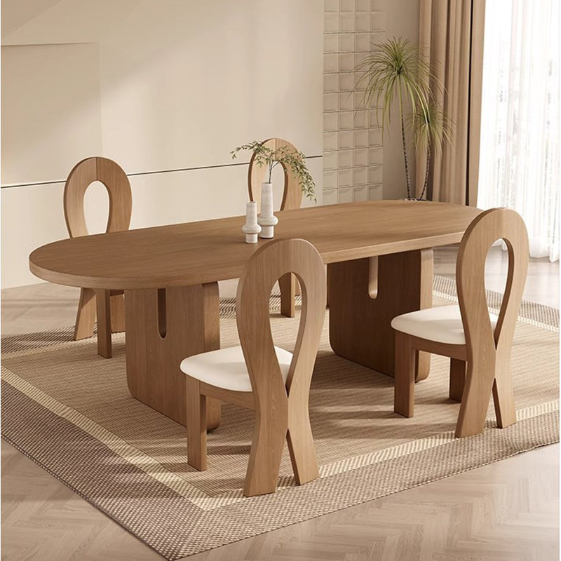 Ensemble de salle à manger Zanilah, Brun, H 29,53 po x L 63 po x l 31,5 po, 7