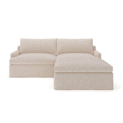 Wrenley 3-Piece Slipcovered Modular Sectional by Birch Lane