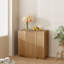 Buffet à panneau cannelé 31,5 po Designer Modern-1143090445