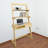 Burrier Solid Wood Leaning / Ladder Desk-941752583