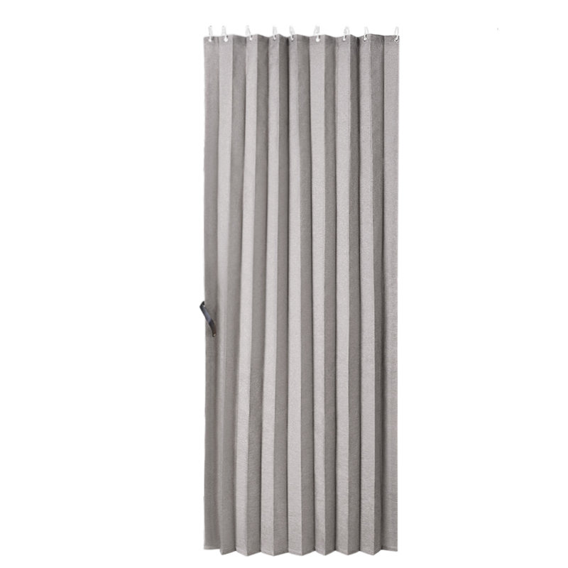 Curtain Single Panel, 120cm Width x 200cm Drop, Grey