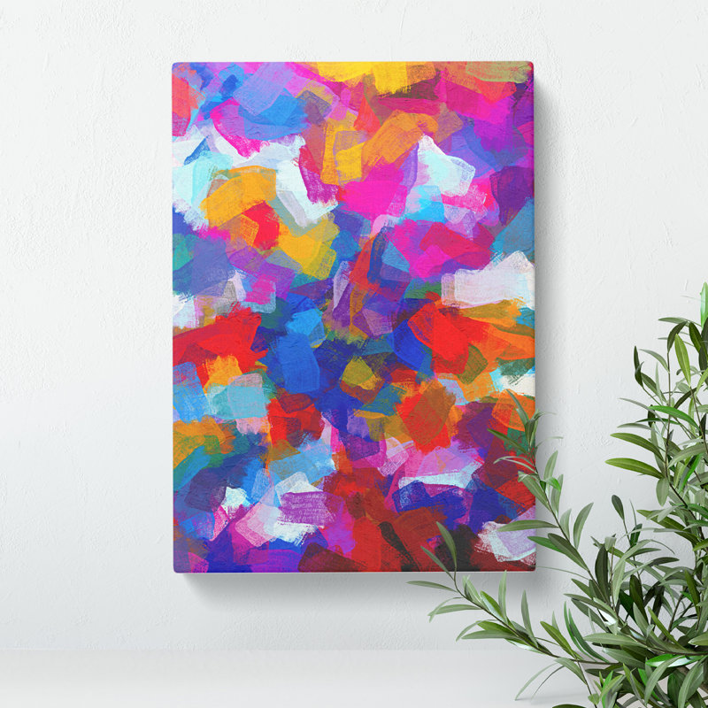 Something Desired Abstract - Wrapped Canvas Print, 50cm H x 35cm W x 3cm D