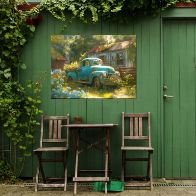Art sur toile Old Blue