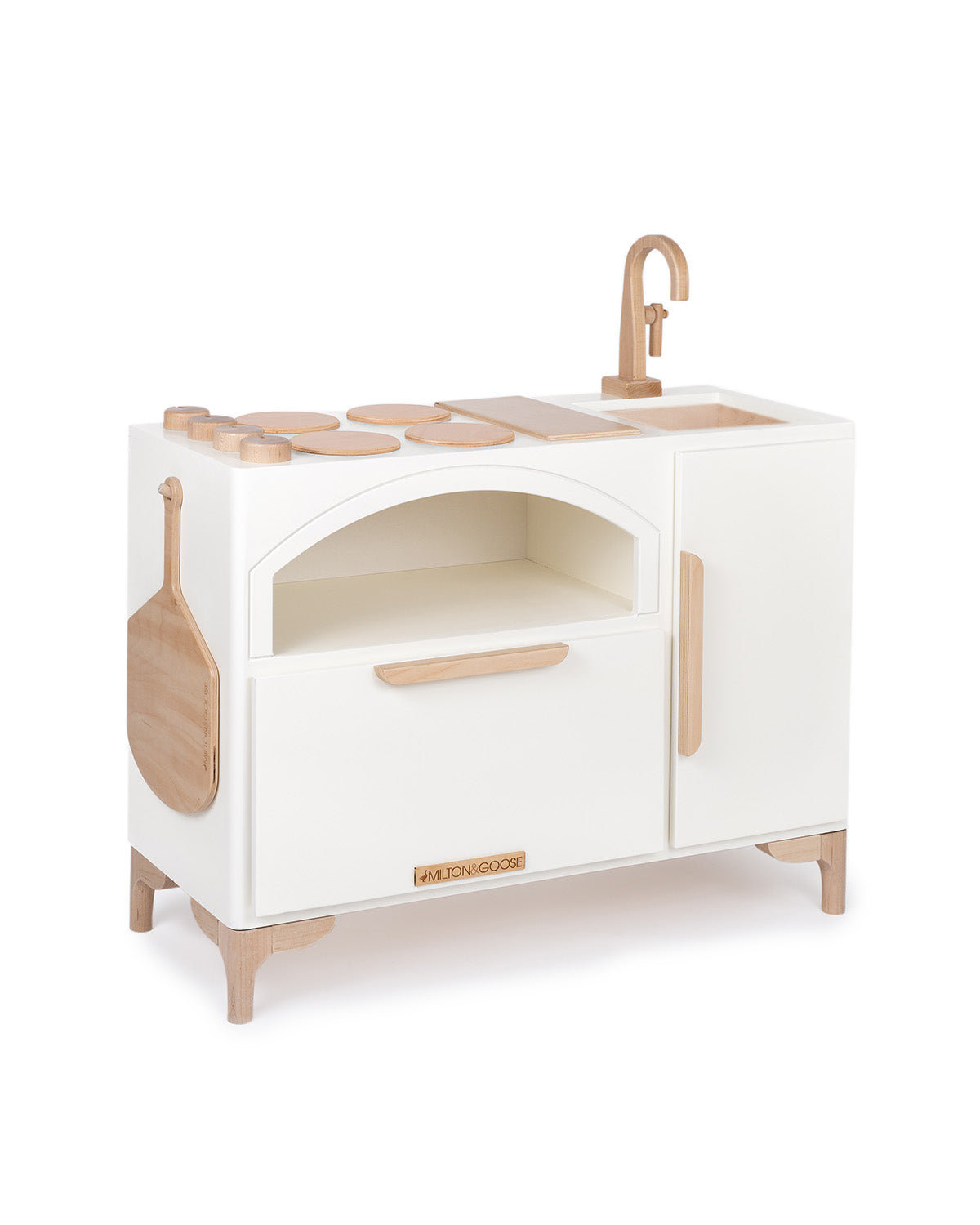 Luca Wooden Play Appliance Set, White