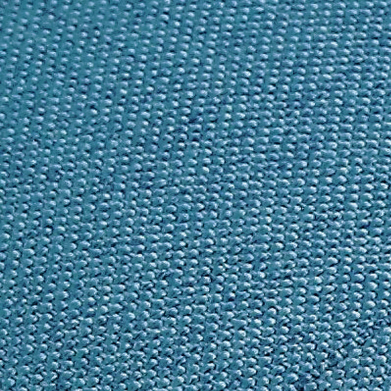 Banquette rembourrée en tissu avec rangement ouvert, bleu et chêne, Bleu