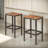 Shrinivas 2PC Counter Height Stools