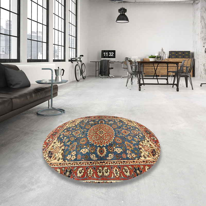 Douros Oriental Indoor Rug, Round 8'
