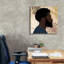  «Force et confiance 1» par Alonzo Saunders, art mural sur toile, 26 po x 26 po