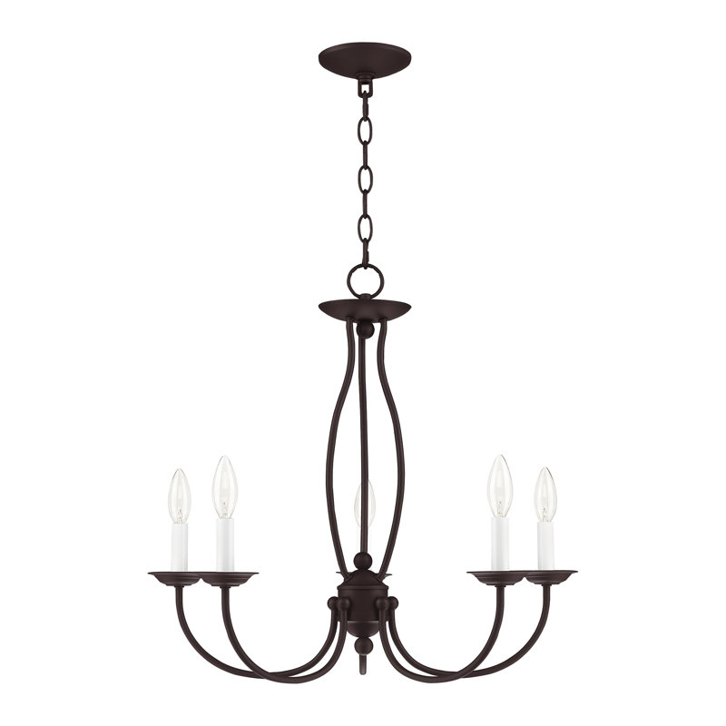 Maynes 5 - Light Dimmable Classic / Traditional Chandelier