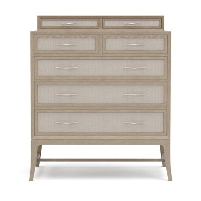 Grande commode Maidstone, jute tissé avec galerie
