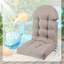 Coussin de dossier de chaise d'extérieur Adirondack, coussins de meubles de patio à haut dossier, imperméables et résistants à l'eau-2069734544