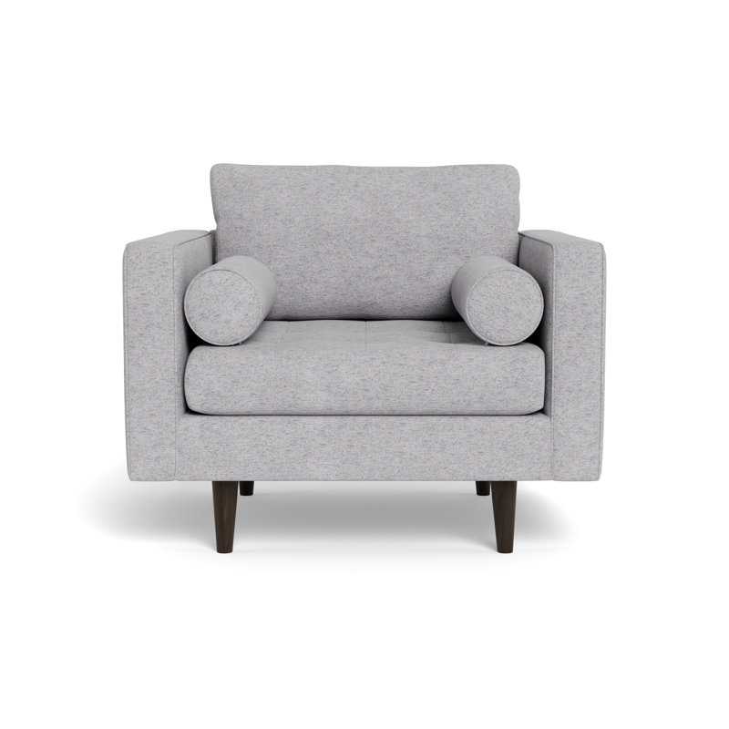 Chaise d'appoint Jackie, étain Travis