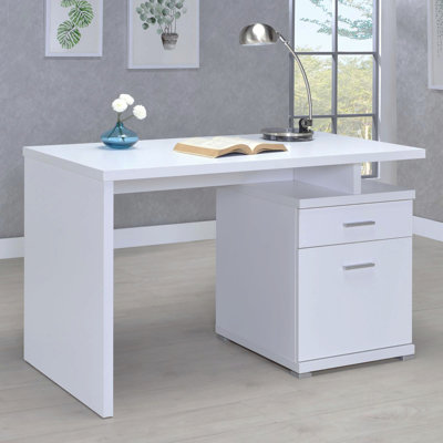 Bureau réversible à 2 tiroirs